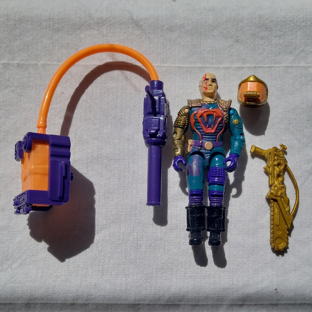 Vintage Hasbro GI Joe Cesspool (v1) Eco-Warriors series 10 (1991)